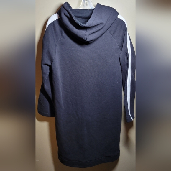 Frogbox Disney Large Angry Mickey tunic length hoodied sweater black white cord - Picture 4 of 6